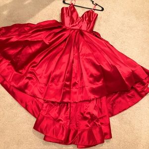 Hutch Sabrina Strapless Pink Dress